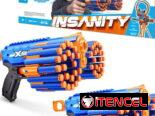 – Juguete Pistola ZURU X-Shot Insanity – Pack Doble Manic Blasters