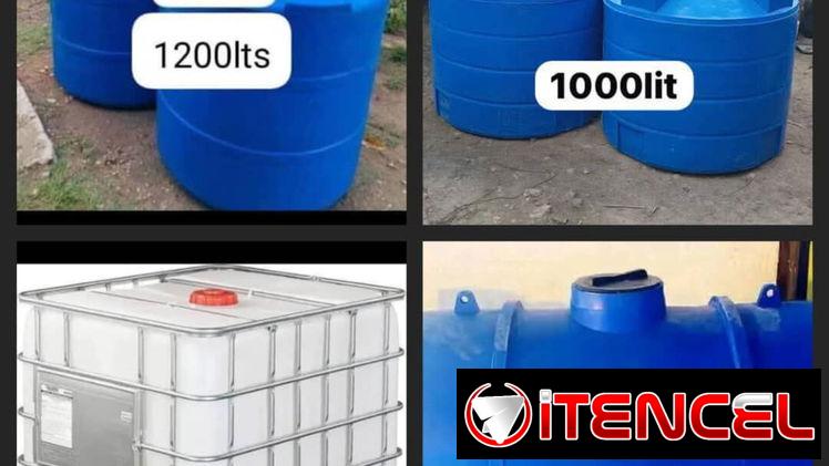 Tanques de agua original con trasporte incluido.
