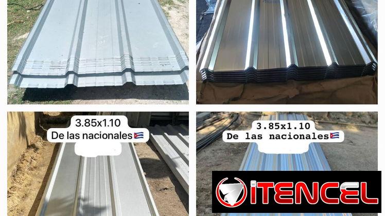 Tejas galvanizada.