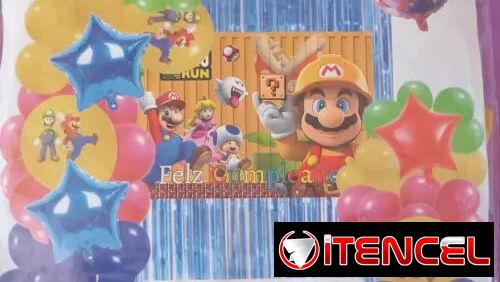 Set decorativo 100 pcs Super Mario M32   (TPEx)