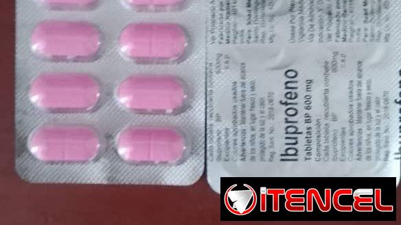 Ibuprofeno tabletas 600mg