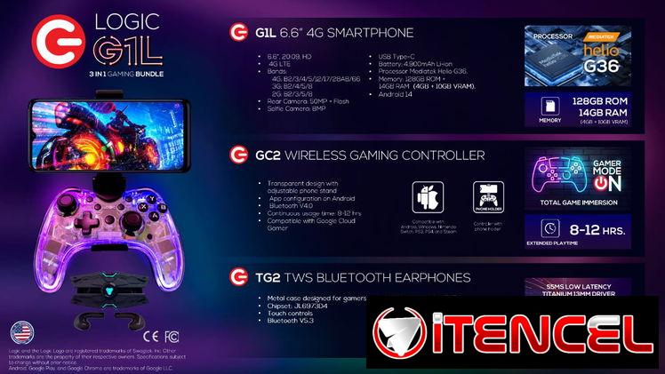Logic G1L 3 en 1 Gaming Bundle | videojuegoshabana.com