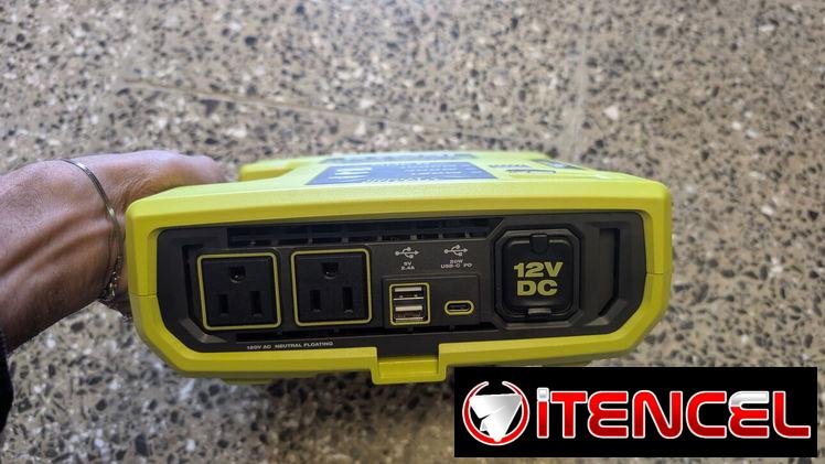 Inversor de Corriente RYOBI  – 1000W