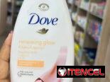 Gel de baño Dove y crema corporal
