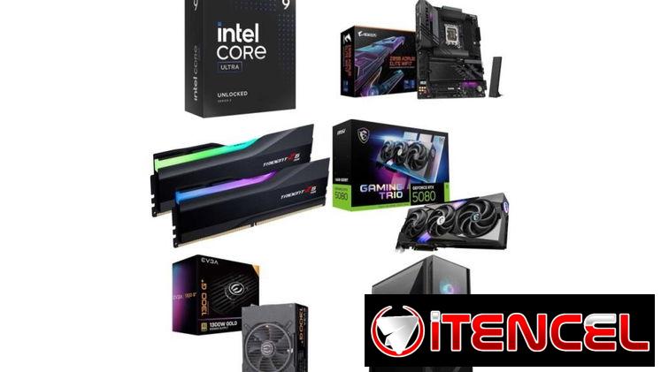 PC GAMER MSI RTX 5080 16GB🤩15GEN Core Ultra 9 285K +Gigabyte Z890 Aorus Wifi +64GB +1300W EVGA +CHASI GAMING✅0km