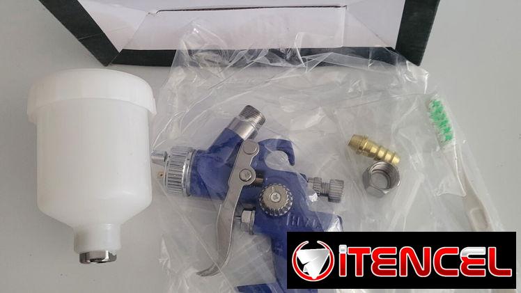 Pistola de pintar ORAZZIO…1.0 mm bokilla ….120ml vaso