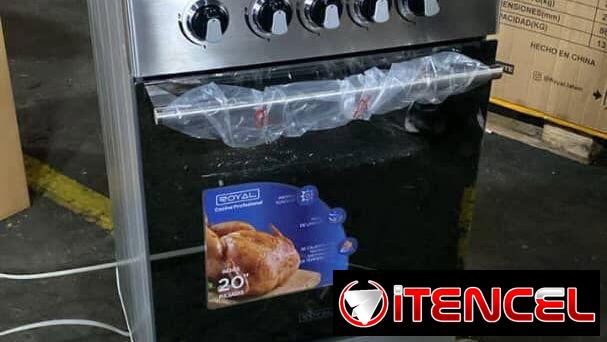 Cocina Royal de 4 hornillas con horno
