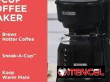 Cafetera de 12 tazas electrica
