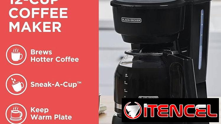 Cafetera de 12 tazas electrica