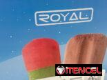 Exhibidora Royal Heladera 11 pies 2 tapas de vidrio deslizante con cerradura  precio $620 USD con transporte incluido