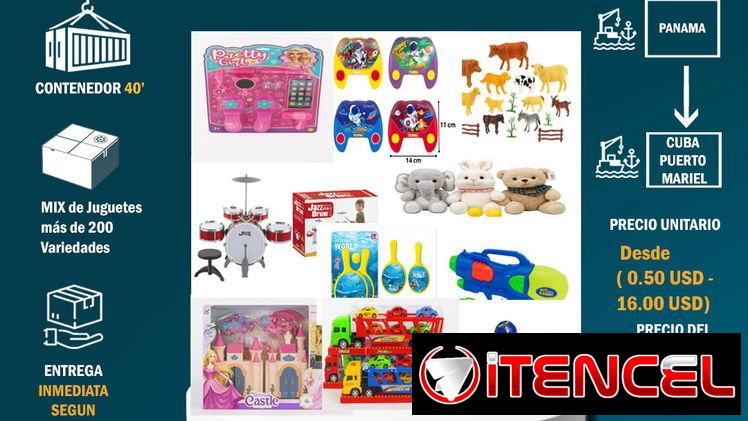 !!!!*****Oferta de IMPORTACION de JUGUETES | Juguetes mixtos contenedor de 40 pies| Disponibilidad Inmediata