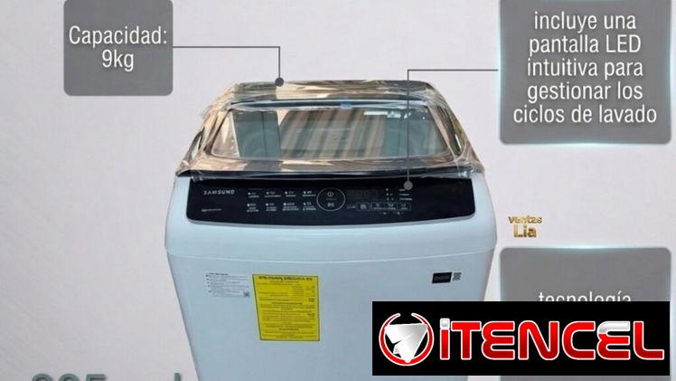 Lavadora automatica Samsung 9kg