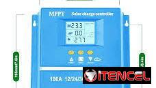 Controlador de carga Solar MPPT automático, regulador inteligente USB Dual para plomo-ácido/litio, pantalla LCD,
