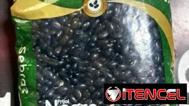 Frijol negro importado pqte 1kg