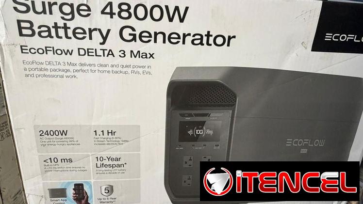 *Ecoflow DELTA 3 de 1024wh (3600w)*.  *Ecoflow Delta 3 Clásica de 1800w con un pico de 3600w *Estación ecoflow Delta 3