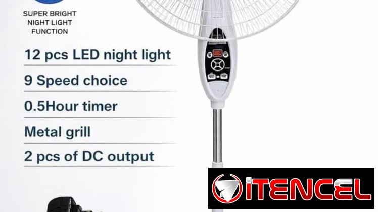 Ventilador recargable
