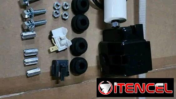 Máquina de refrigeración ‘LG’ compresor de frío 1/8Hp – 1/6Hp – 1/5Hp R-134a (110V/60Hz) nuevos + kit de instalación.