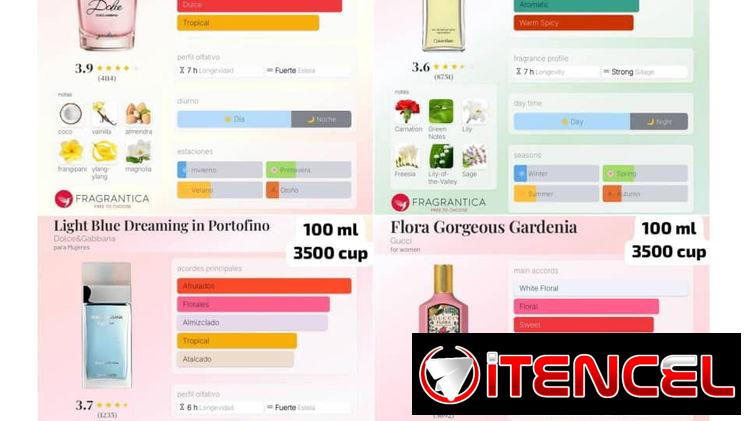 Hugo Boss, Calvin Klein, Club de nuit, Antonio Banderas y más variedad de perfumes disponibles