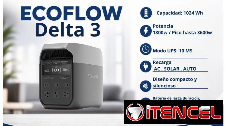 EcoFlow en Rebaja – Energía para Apagones ⚡ (Kinetica)