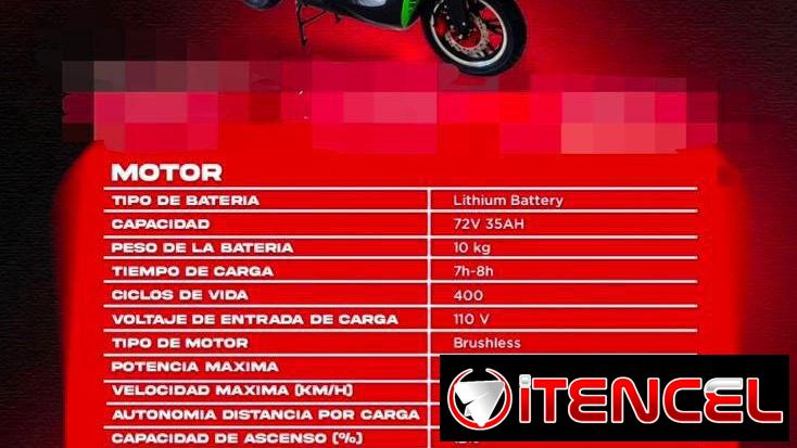 MOTO ELÉCTRICA FÉNIX SPORT