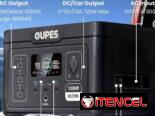Estacion de energía. OUPES EXODUS 1200 🔋 Capacidad de batería LiFePO4: 992Wh ⚡ Potencia de salida: 1200W. Pico: 3600W