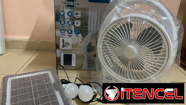 Ventilador Recargable con Bocina