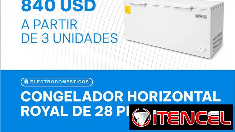 NEVERA HORIZONTAL ROYAL 28 PIES