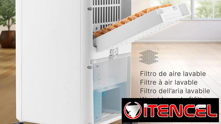 VENTILADOR CLIMATIZADOR FRIO CON MANDO, de 5L, TACTIL, con 2 Enfriadores. NUEVO! Sellado en su Caja!