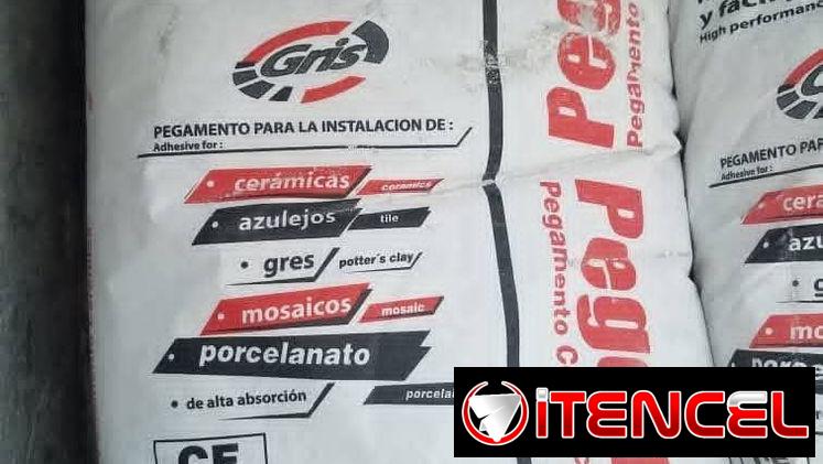 Cemento cola Pegón original sin ningún tipo de invento
