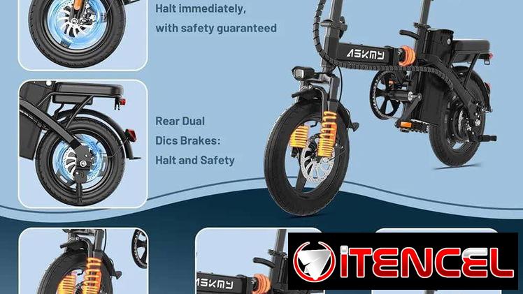 bicicleta electrica plegable askmy e14