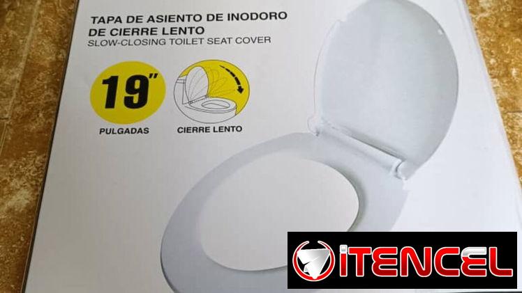 Tapa de asiento de inodoro de cierre  lento
