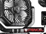45USD ventilador portatil TT-15 con bateria de 20000mA con dos paletas para moyor fluidez de aire