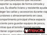 Bolso organizador pesca