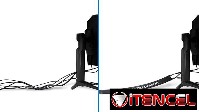 ASRock Monitor curvo para juegos Phantom de 27 pulgadas QHD 2560 x 1440 (2K) 165 Hz bocinas 52815418