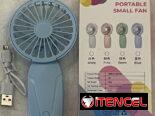 Mini ventilador recargable,3 velocidades, ventilador de mano.