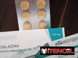 Venta de Sulfasalaxina. Blíster de 10 tabletas de 500 MG en 2500 pesos