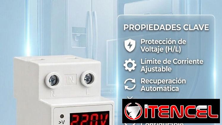 Protectores de línea tipo breaker o protector de voltaje inteligente 220 v