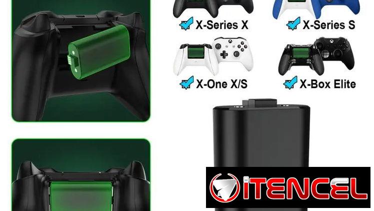 Batería Recargable y Kit Carga & Juega para Controladores Xbox | videojuegoshabana.com