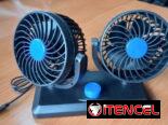 MINI FAN DE DOS CABEZALES INCLINABLES, ENTREGA DE FACTURA CON LA COMPRA, VARIEDAD DE ARTÍCULOS DE TECNOLOGÍA, ETC