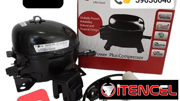 Máquina de refrigeración ‘LG’ compresor de frío 1/8Hp – 1/6Hp – 1/5Hp R-134a (110V/60Hz) nuevos + kit de instalación.