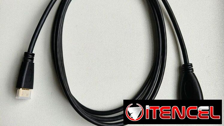 🔌 Cable HDMI a Mini HDMI 1.5M 📺 Compatible 1080P/720P 🎥 Alta velocidad – HDTV, cámara, laptop, más