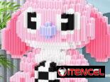 Mochila de sonic y bloque de legos