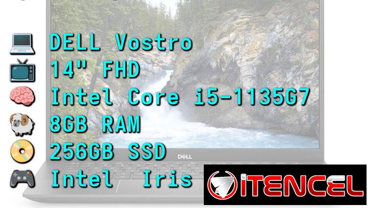 LAPTOP 🎁NUEVA🎁🧳MOCHILA, DELL Vostro (VOSTRO-5402), 14″ FHD IPS Antireflejo, Intel Core i5-1135G7, 8GB RAM, 256GB SSD