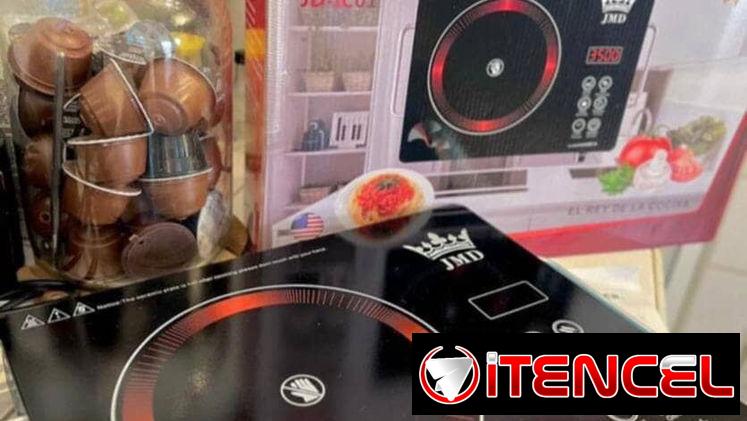 Cocina con fogón inflarojo JMD_MM