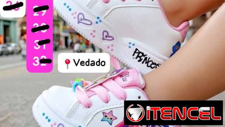 Tenis de niña de GUERRERAS KPOP corte bajo💖💫 Alumbran ✨