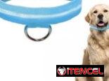 COLLAR CORREA PARA PERRO CON LUZ LED SEGURIDAD PARA PASEO NOCTURNO.