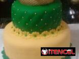 CAKES ESOECTACULARES PARA SANTOS VARIADOS DULCES FINOS BUFFES Y COMIDAS