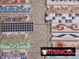 Losa de pisó y azulejos, cenefa de cocina  , bloque de cristal entre otras cosas más