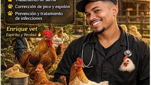 Veterinario especializado en aves de corral A Domicilio ‼️