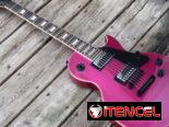 Electric Guitar Mahogany Body Maple Top Metallic Magenta (Groove Canadian Brand)